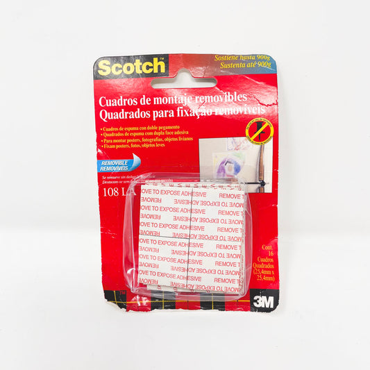 Scotch Removable Mounting Squares (Spanish Package)