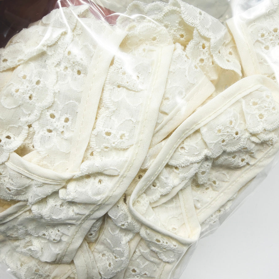 Off-White Ruffle Eyelet Trim (1)