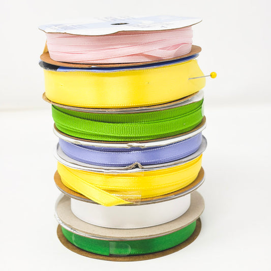 Spring Flowers – Assorted Ribbon Tower (7)