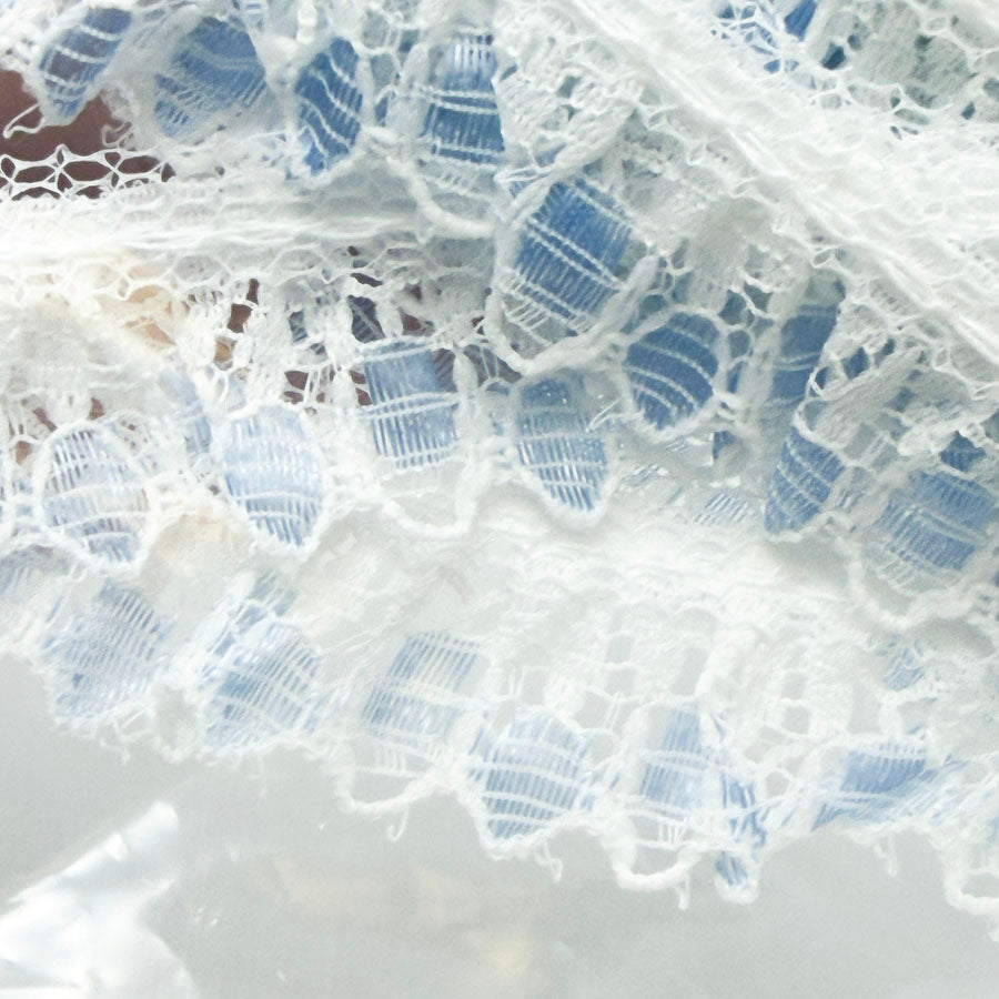 Blue & White Fancy Lace Trim (Copy)
