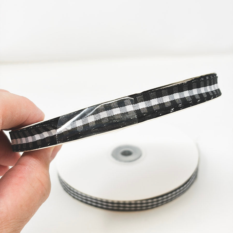3/8" Assorted Plaid Large Spool Ribbon