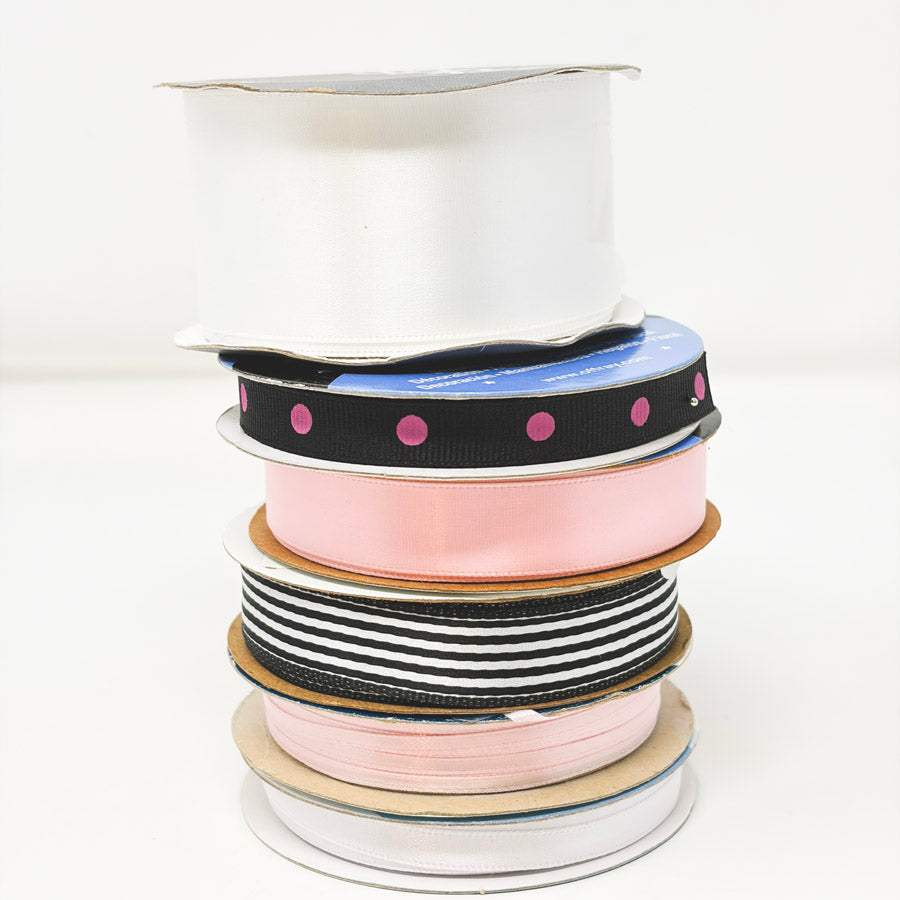 Parisian Pink – Assorted Ribbon Tower (6)