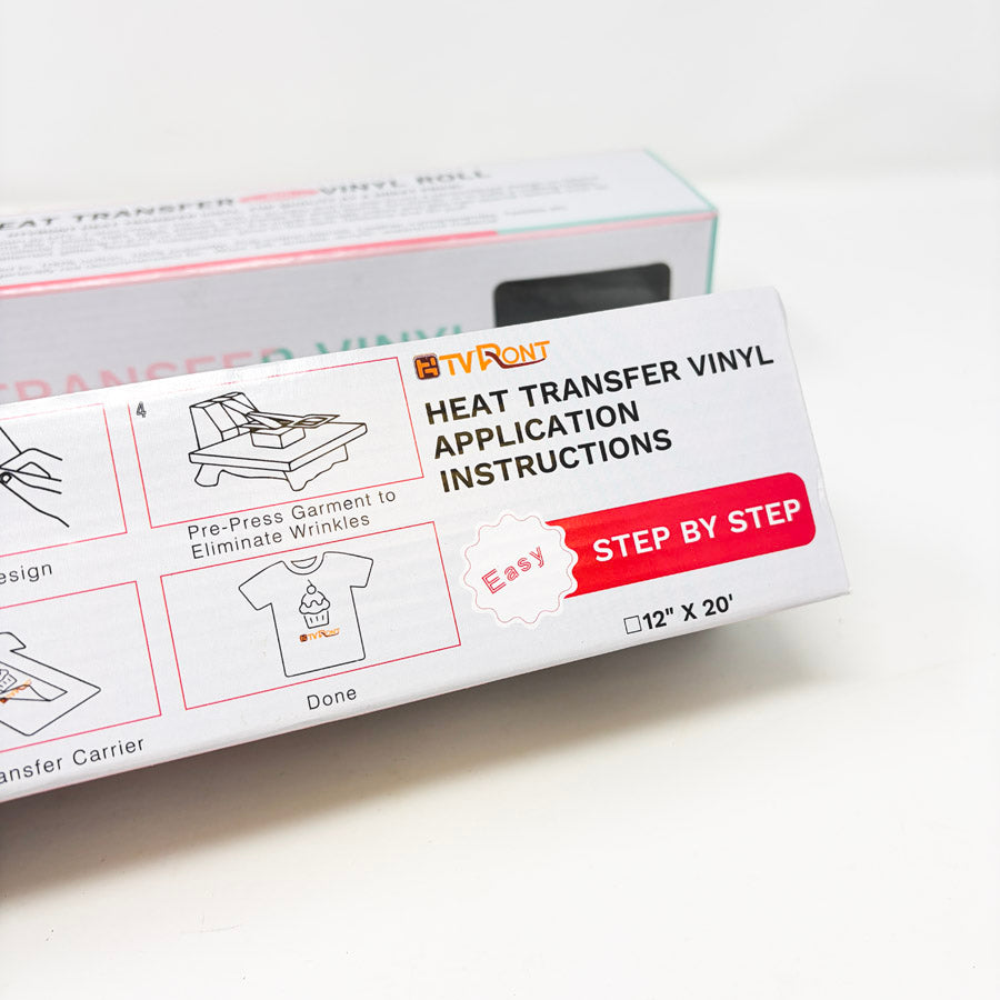 HTVRONT Heat Transfer Vinyl 20 ft Roll