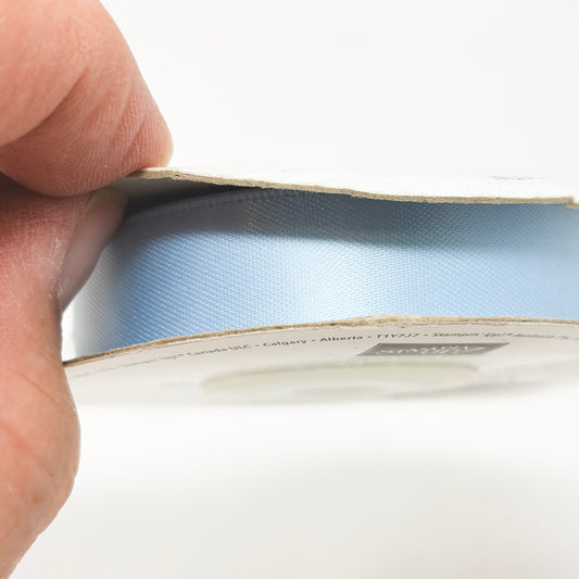5/8" Bashful Blue Stampin' Up Satin Ribbon