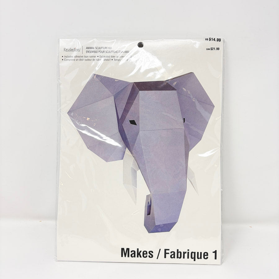 Recollections Elephant Head Sculpting Kit