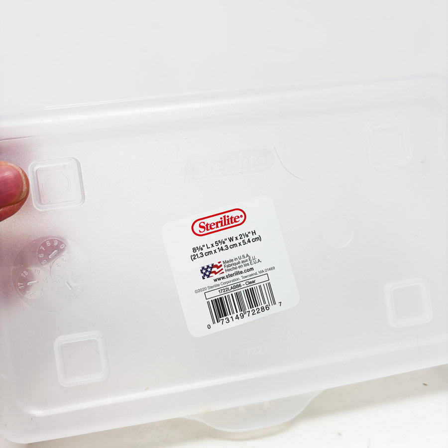 Clear Sterilite Pencil Box