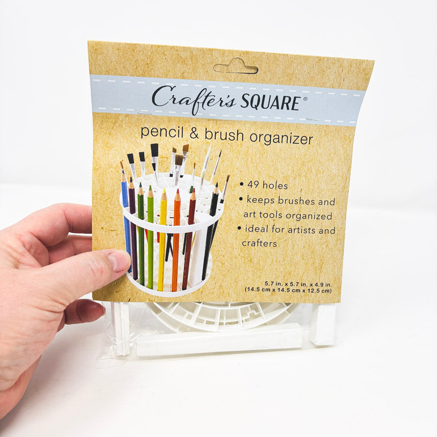 Crafter's Square Pencil & Brush Organizer