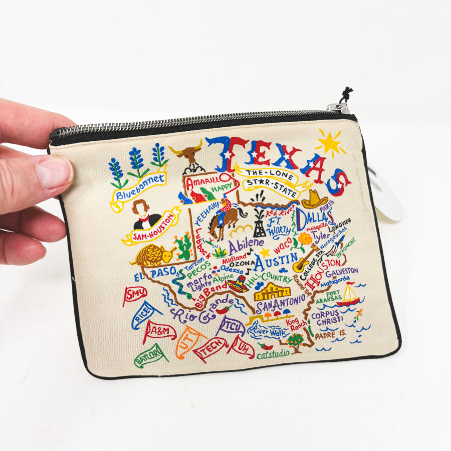 Catstudio Lone Star State Zipper Pouch
