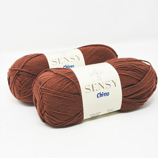 Sensy Chino Yarn - Brown (1)