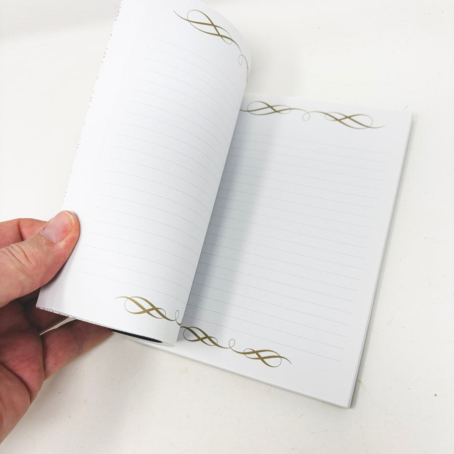 F-ing Brilliant Black and Gold Foil Softcover Journal (1)