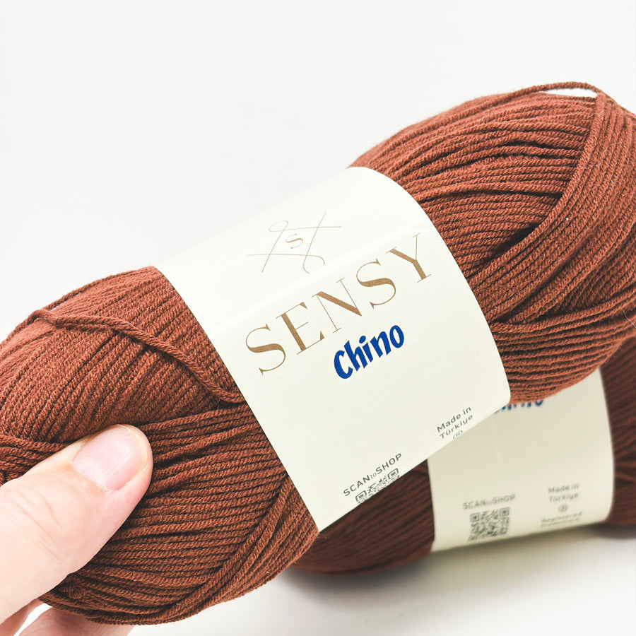 Sensy Chino Yarn - Brown (1)