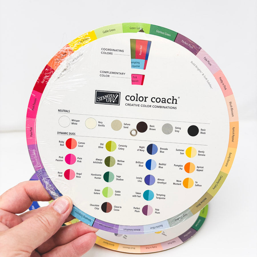 Stampin Up Color Coach Wheel (1)