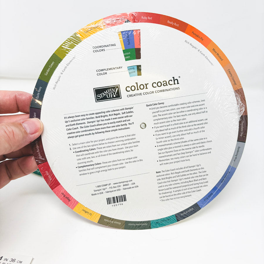 Stampin Up Color Coach Wheel (1)