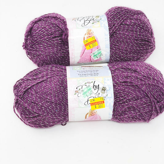 Busy Bee Yarn Bundle - Grape