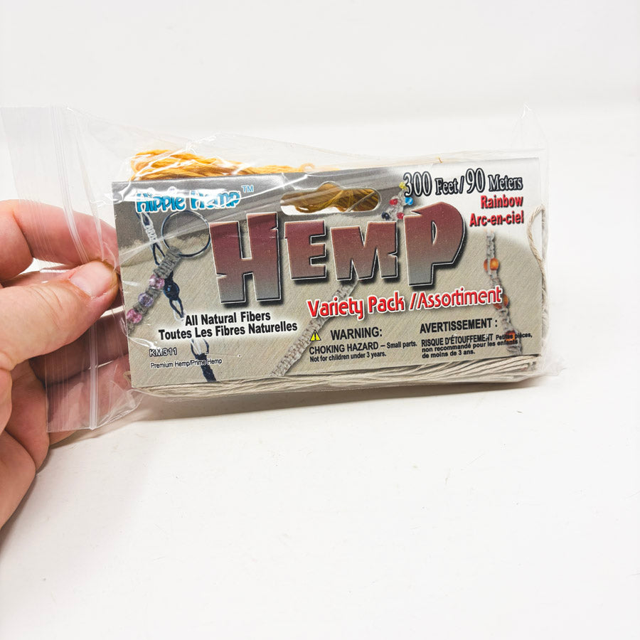 Hippie Hemp Rainbow Variety Pack Cord