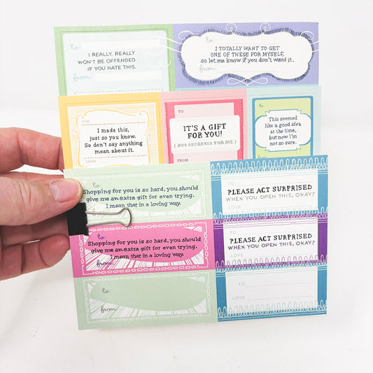 Bundle of Sticker Gift Tags