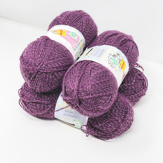 Busy Bee Yarn Bundle - Grape