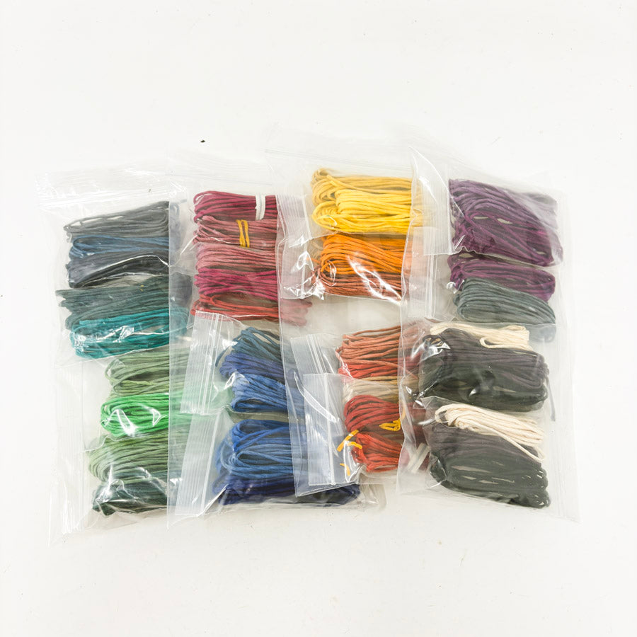 Color Packs of Natural Fiber Cord