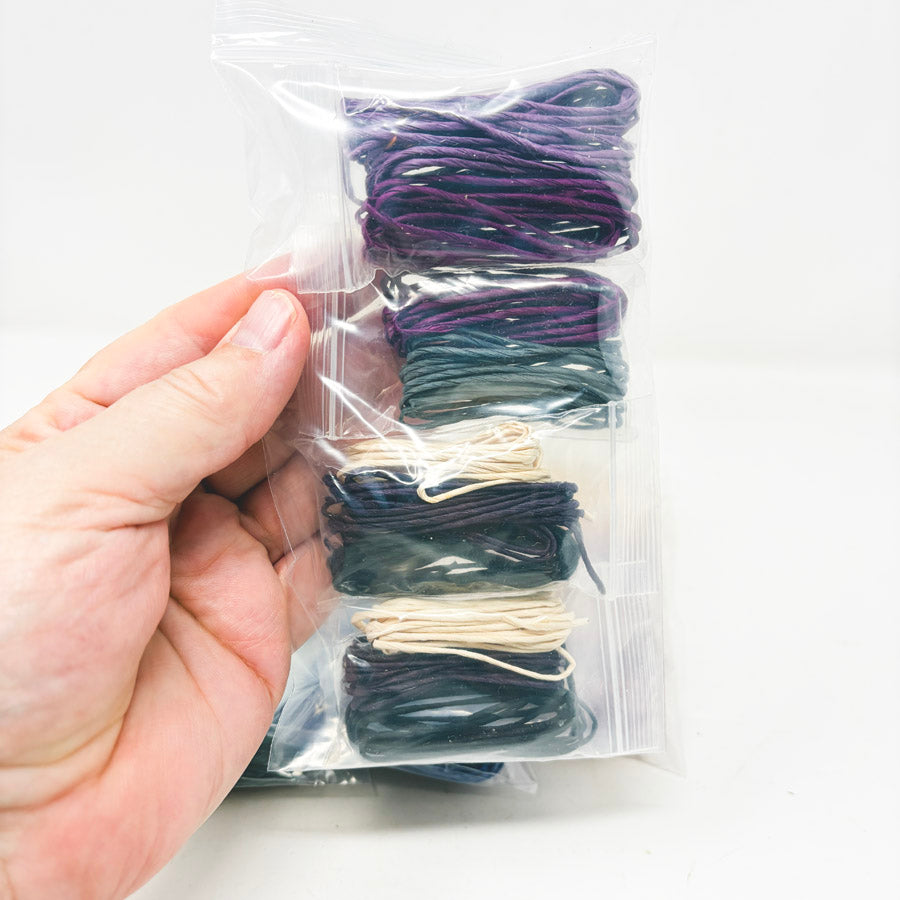 Color Packs of Natural Fiber Cord