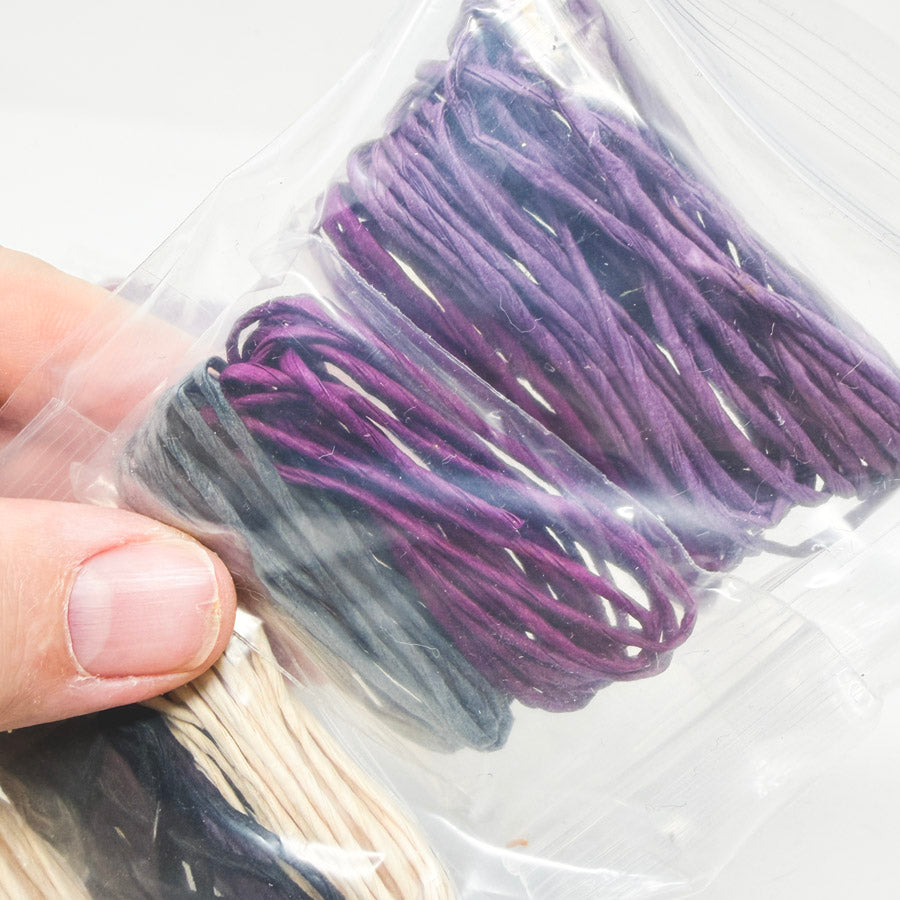 Color Packs of Natural Fiber Cord