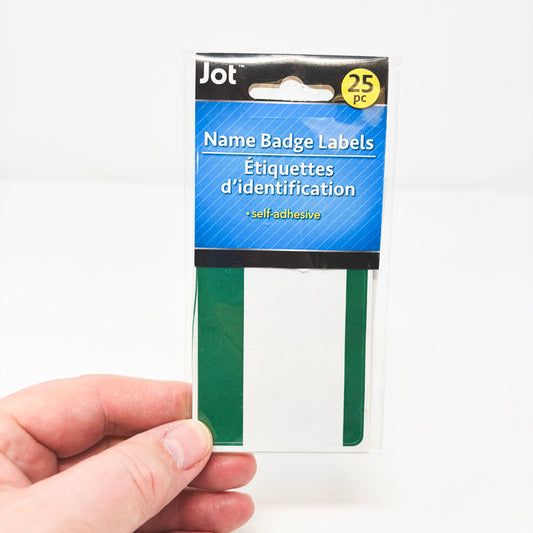 Jot Name Badge Labels