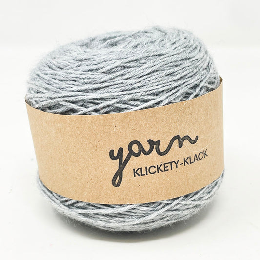 Gray Acrylic Yarn Cake