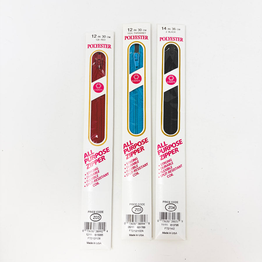 Polyester All-Purpose Zipper by Coates & Clark (1)