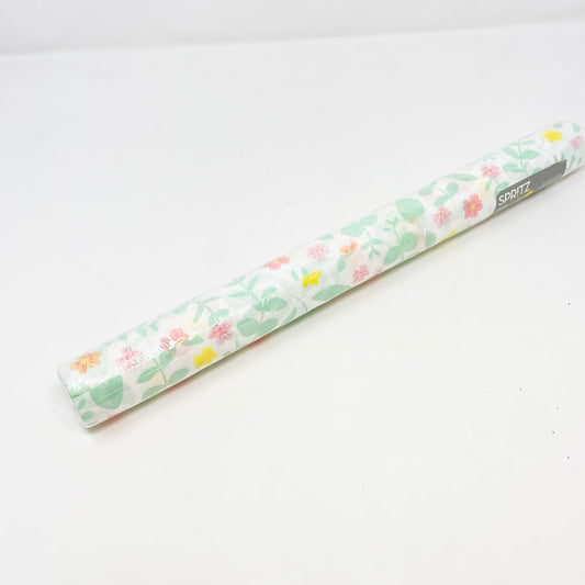 Spritz Vinyl Floral Party Table Runner