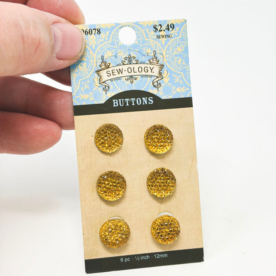 Sew-ology Gemstone Buttons