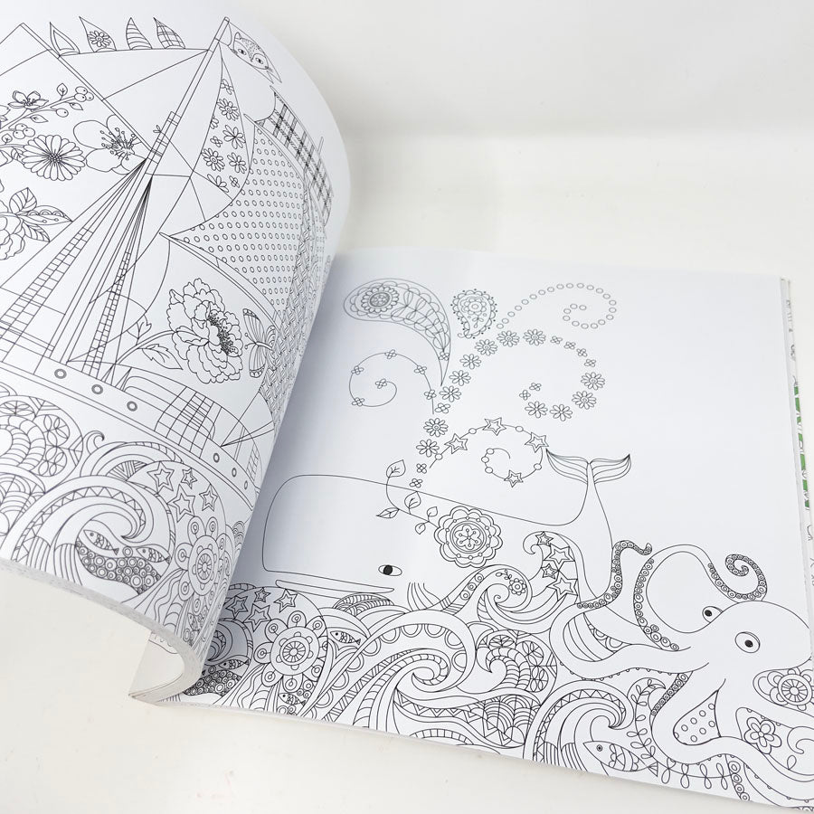 Hidden Nature Adult Coloring Book