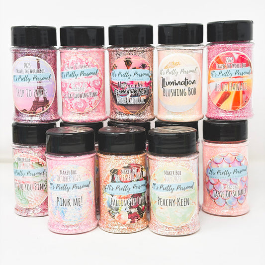 Pink Assorted Glitters by It's Pretty Personal (1)