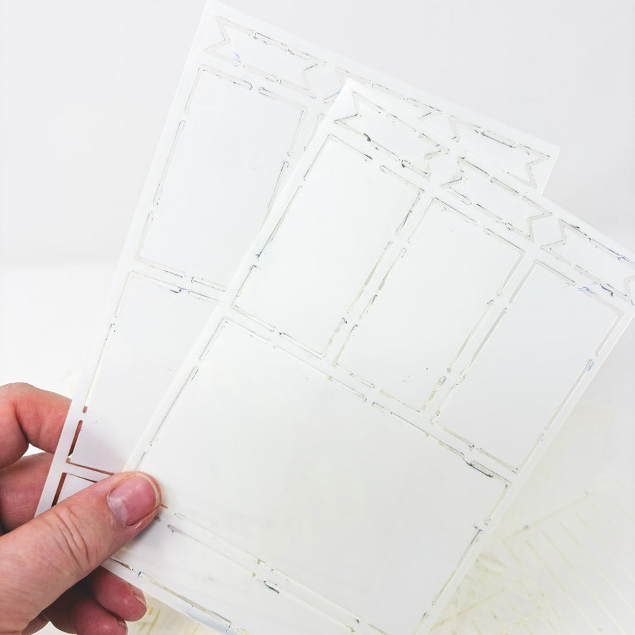 Zicoto Productivity Stencil and Sticker Set