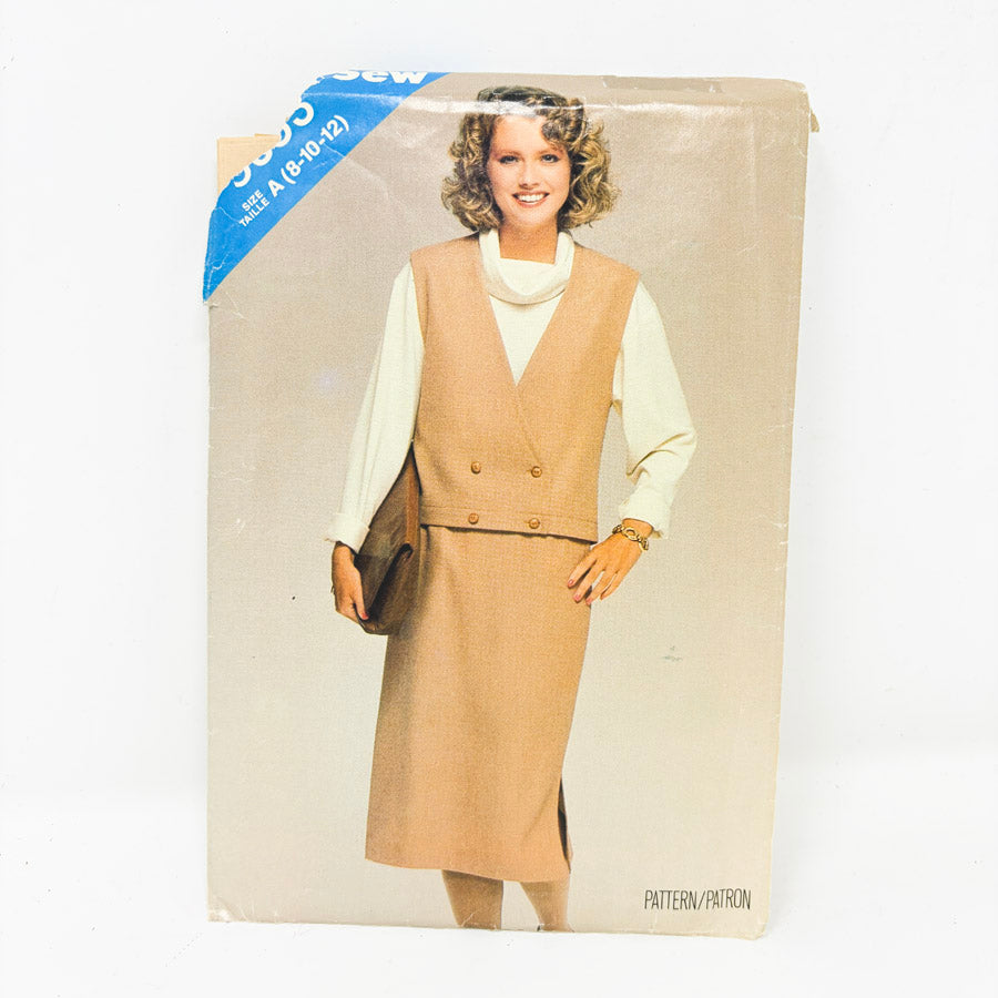 1984 - See & Sew 5353 Skirt & Top Sewing Pattern