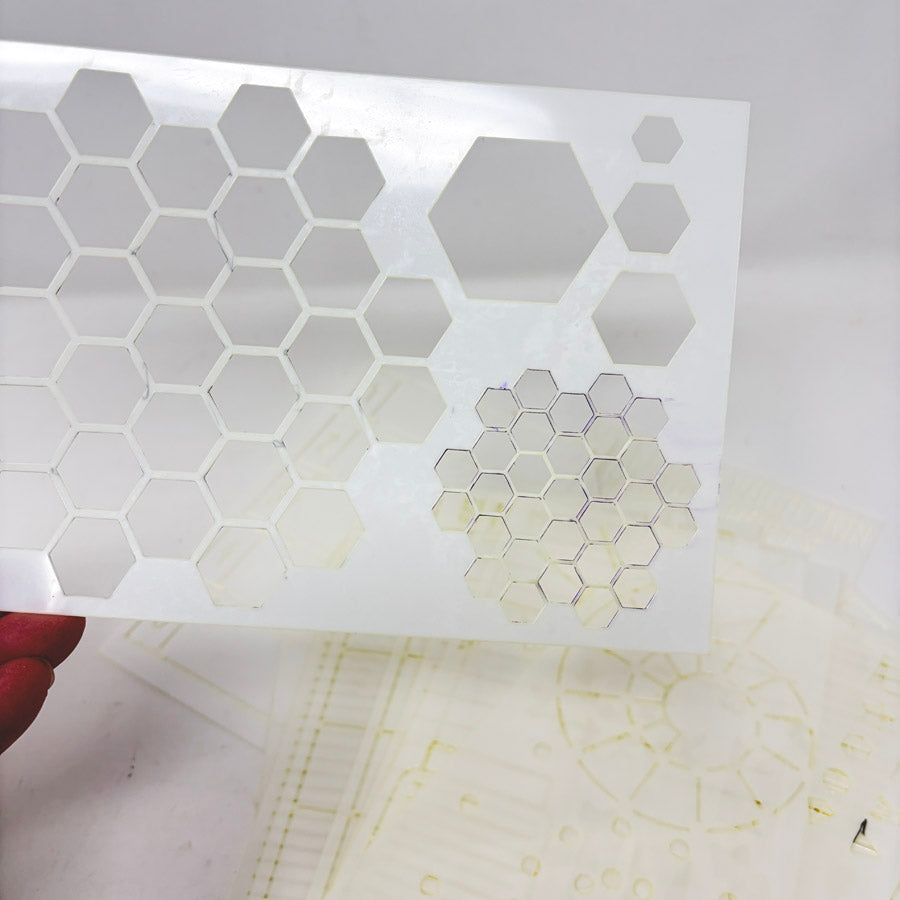 Zicoto Productivity Stencil and Sticker Set