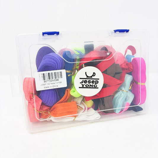 Bundle of Assorted Colored Elastic