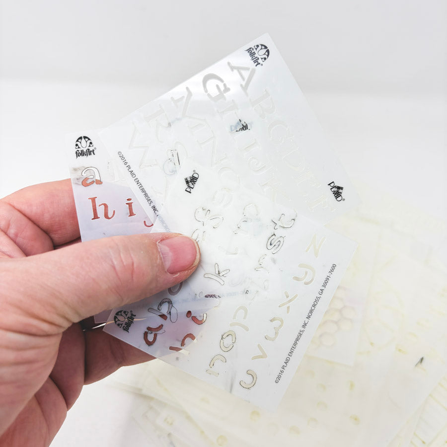 Zicoto Productivity Stencil and Sticker Set