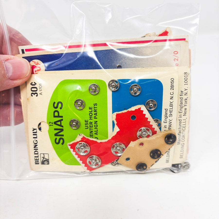 Assorted Snap Fastener Bundle