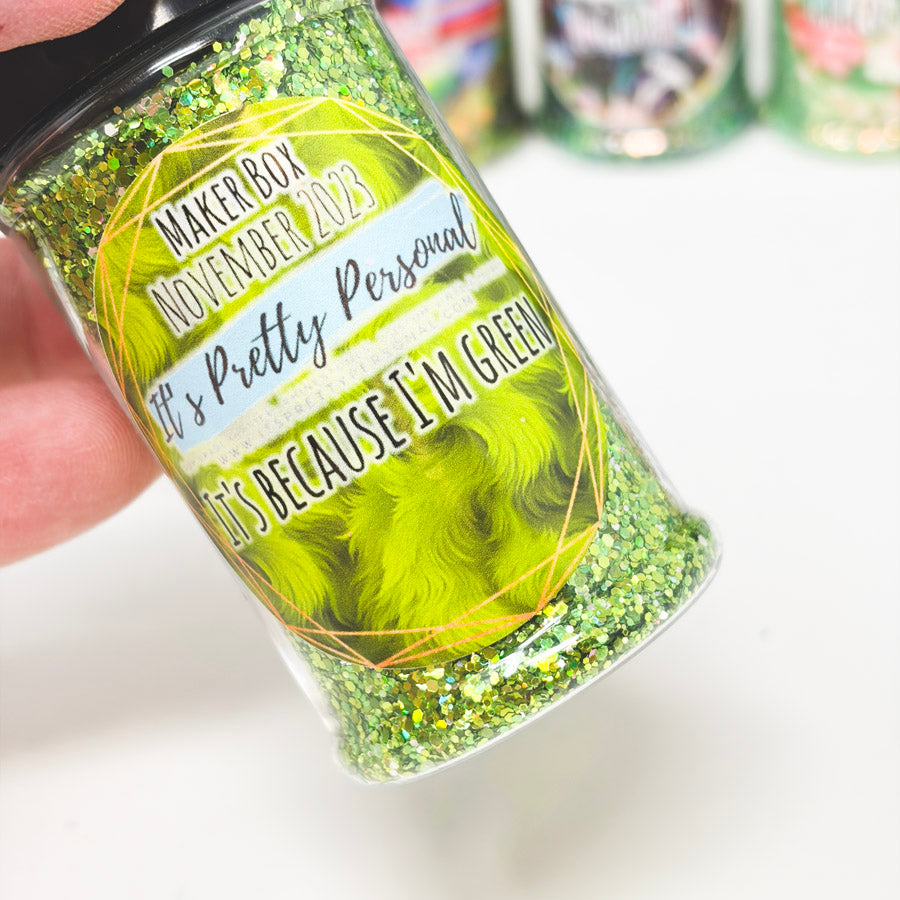 Green Assorted Glitters by It's Pretty Personal (1)