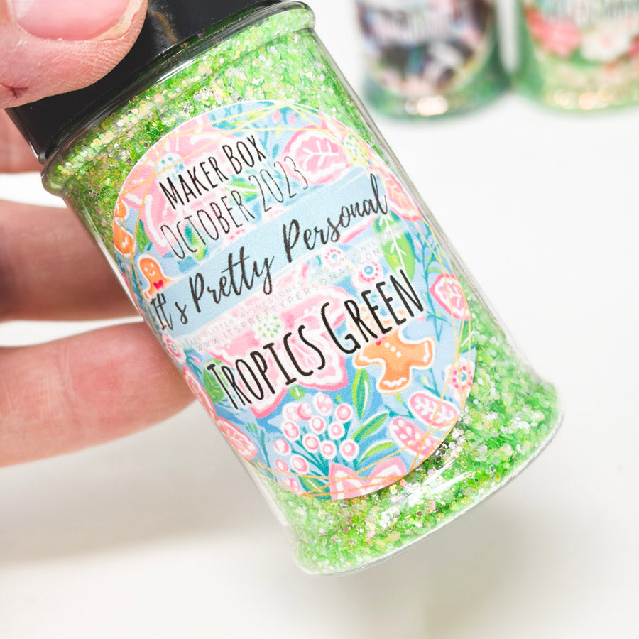 Green Assorted Glitters by It's Pretty Personal (1)