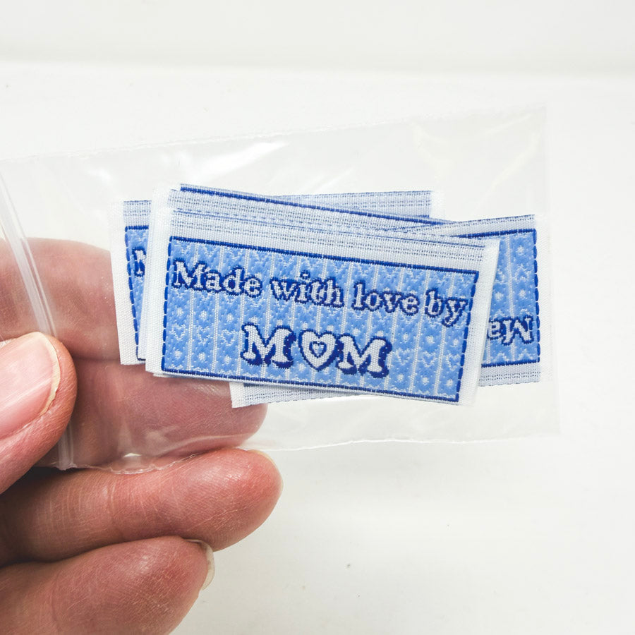 Made with Love by Mom Small Labels