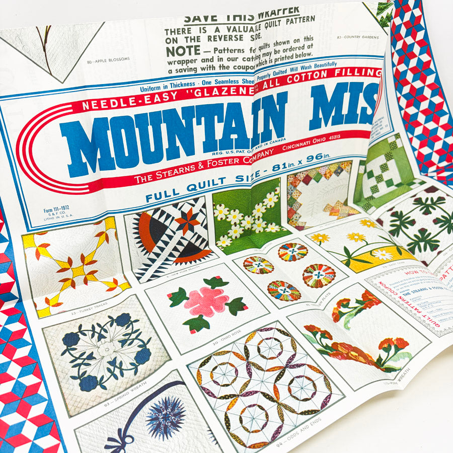 Bundle of Promotional Moon Over The Mountain Quilt Patterns