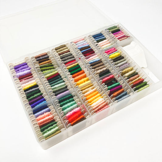 DMC Embroidery Thread Box Set - Appx. 130 Skeins