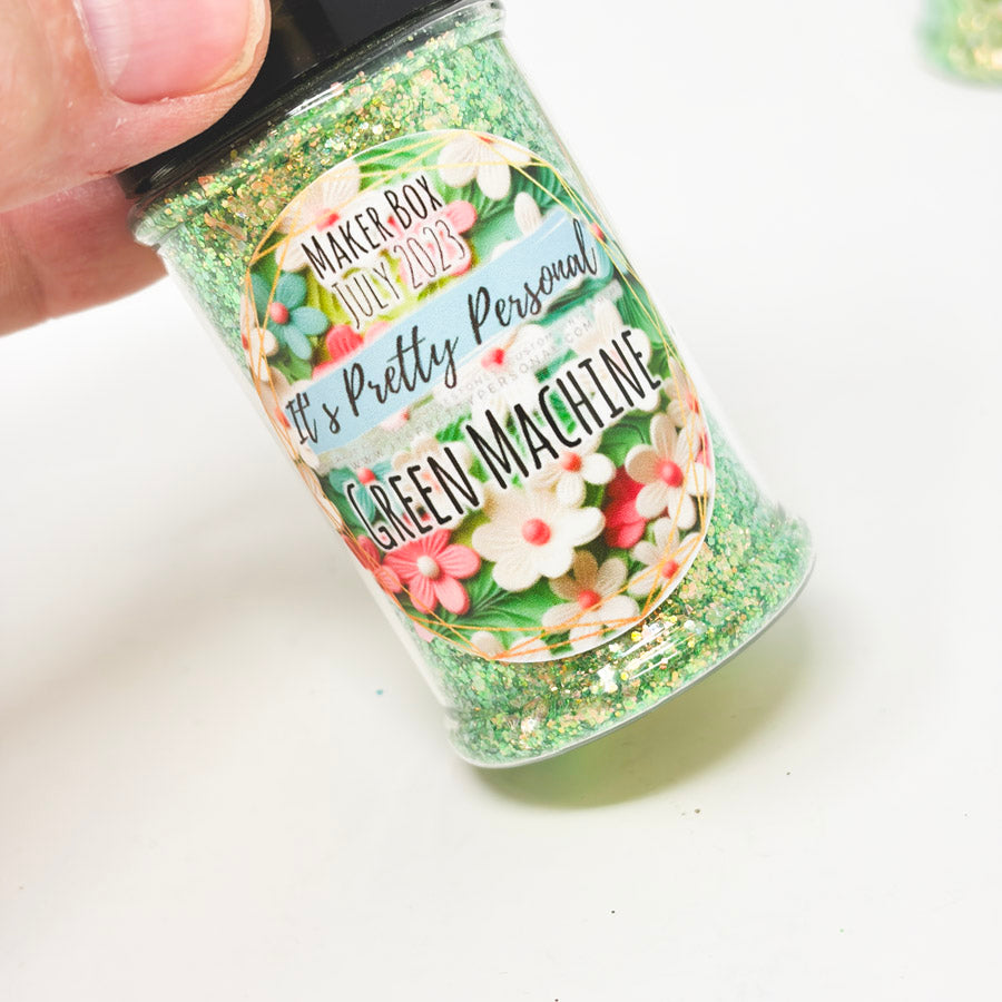 Green Assorted Glitters by It's Pretty Personal (1)