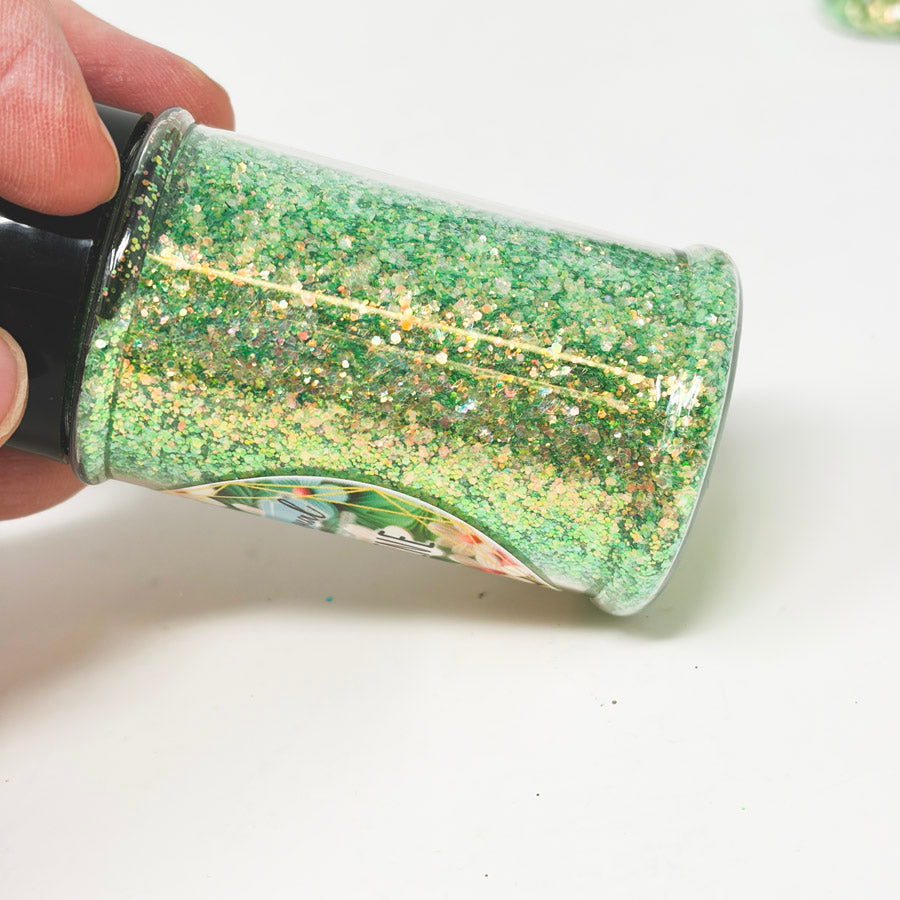 Green Assorted Glitters by It's Pretty Personal (1)