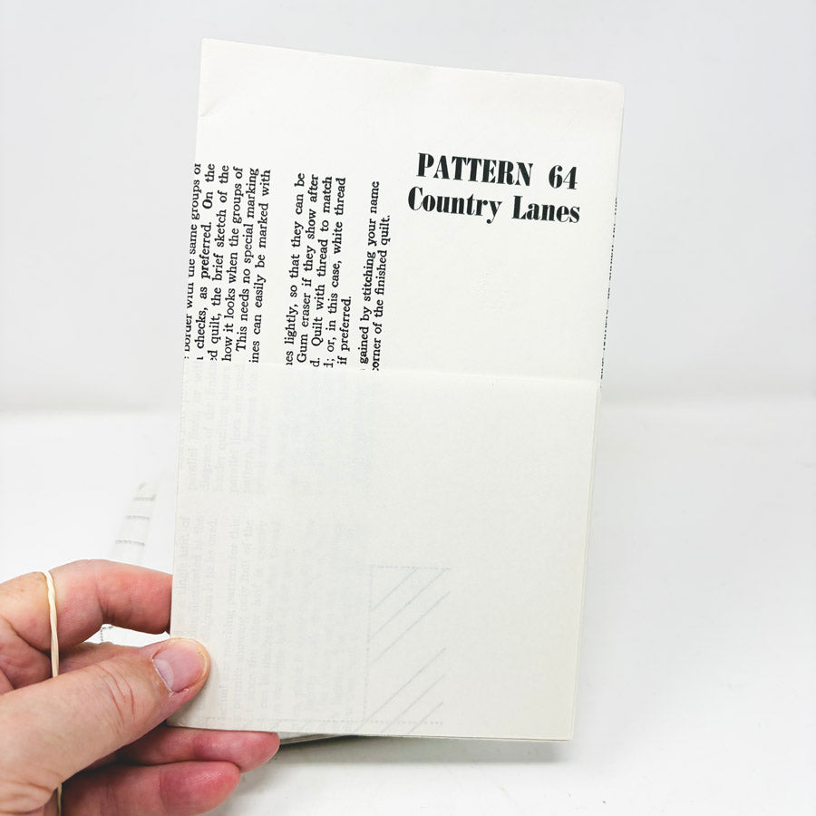 Bundle of Promotional Moon Over The Mountain Quilt Patterns