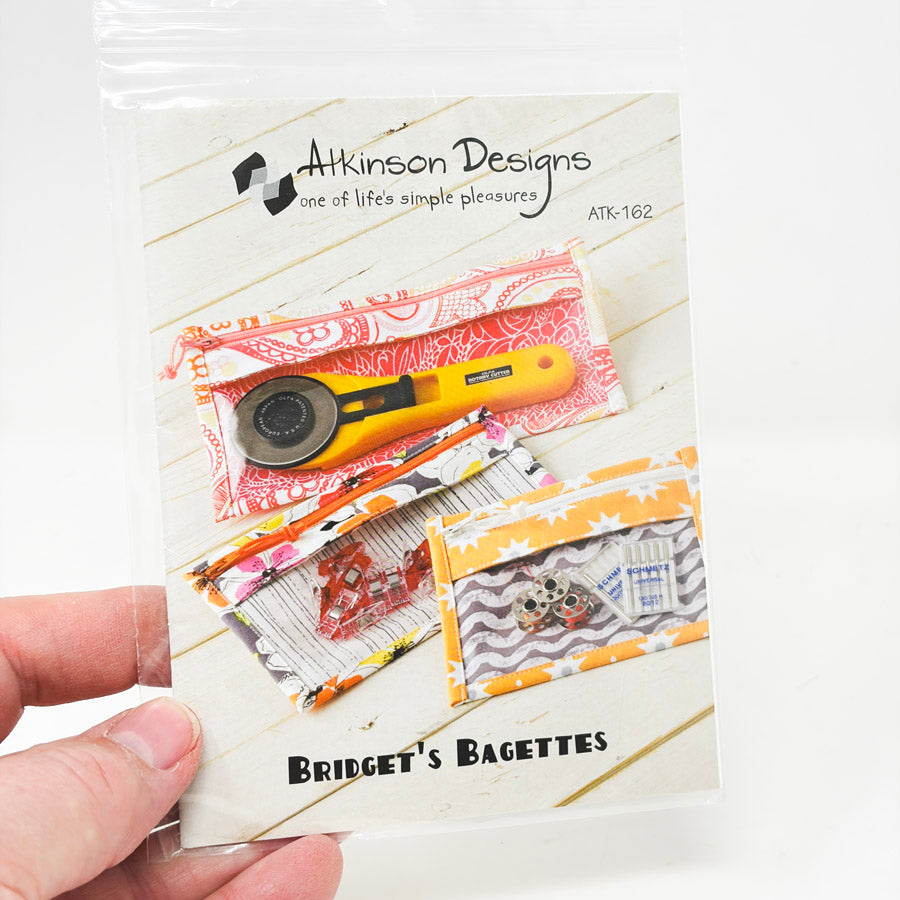 Bridget's Bagettes Sewing Pattern by Atkinson Designs