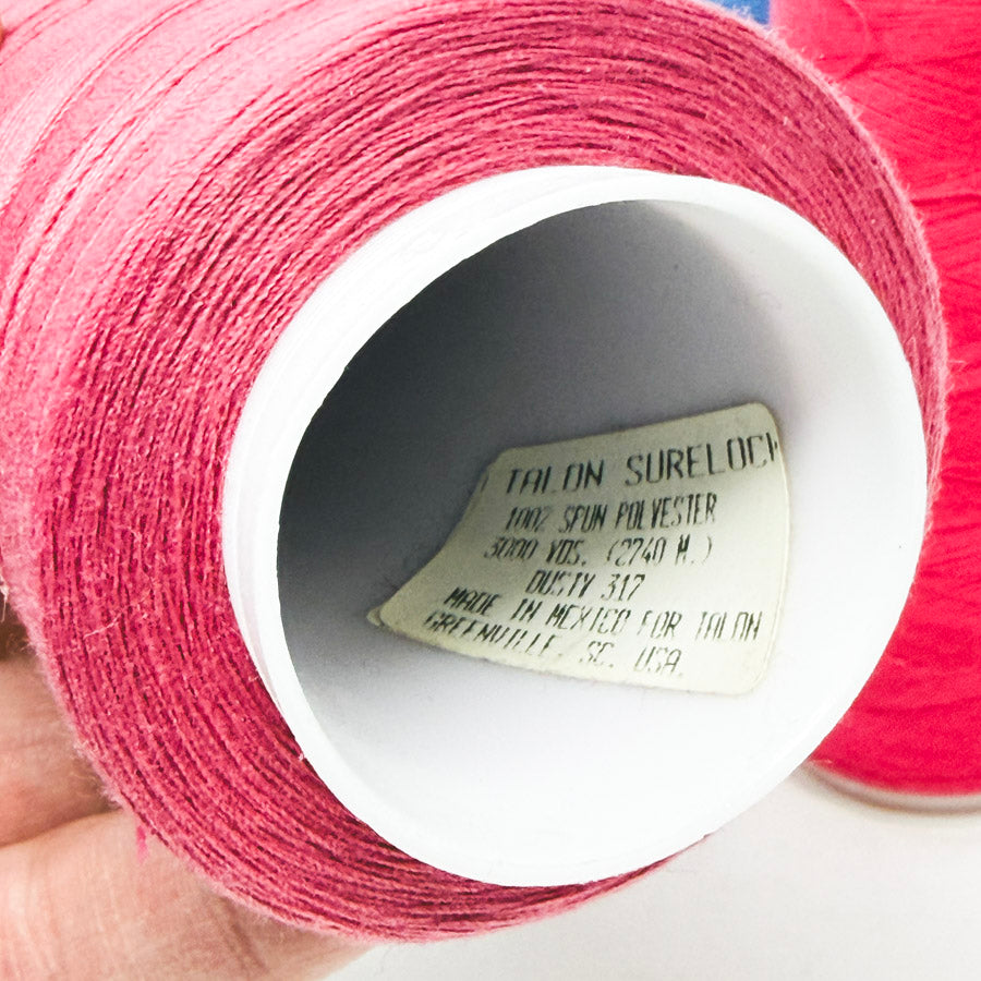 Assorted Embroidery Thread Spools