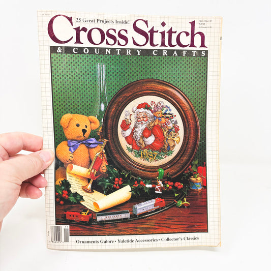 Cross Stitch & Country Crafts Magazine – Nov/Dec 1987