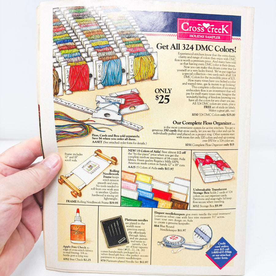 Cross Stitch & Country Crafts Magazine – Nov/Dec 1987