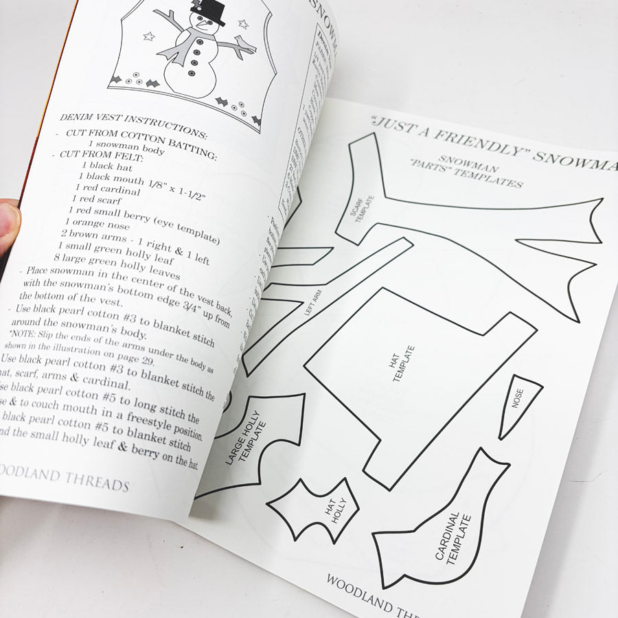 Need'l Love Woodland Threads Pattern Book